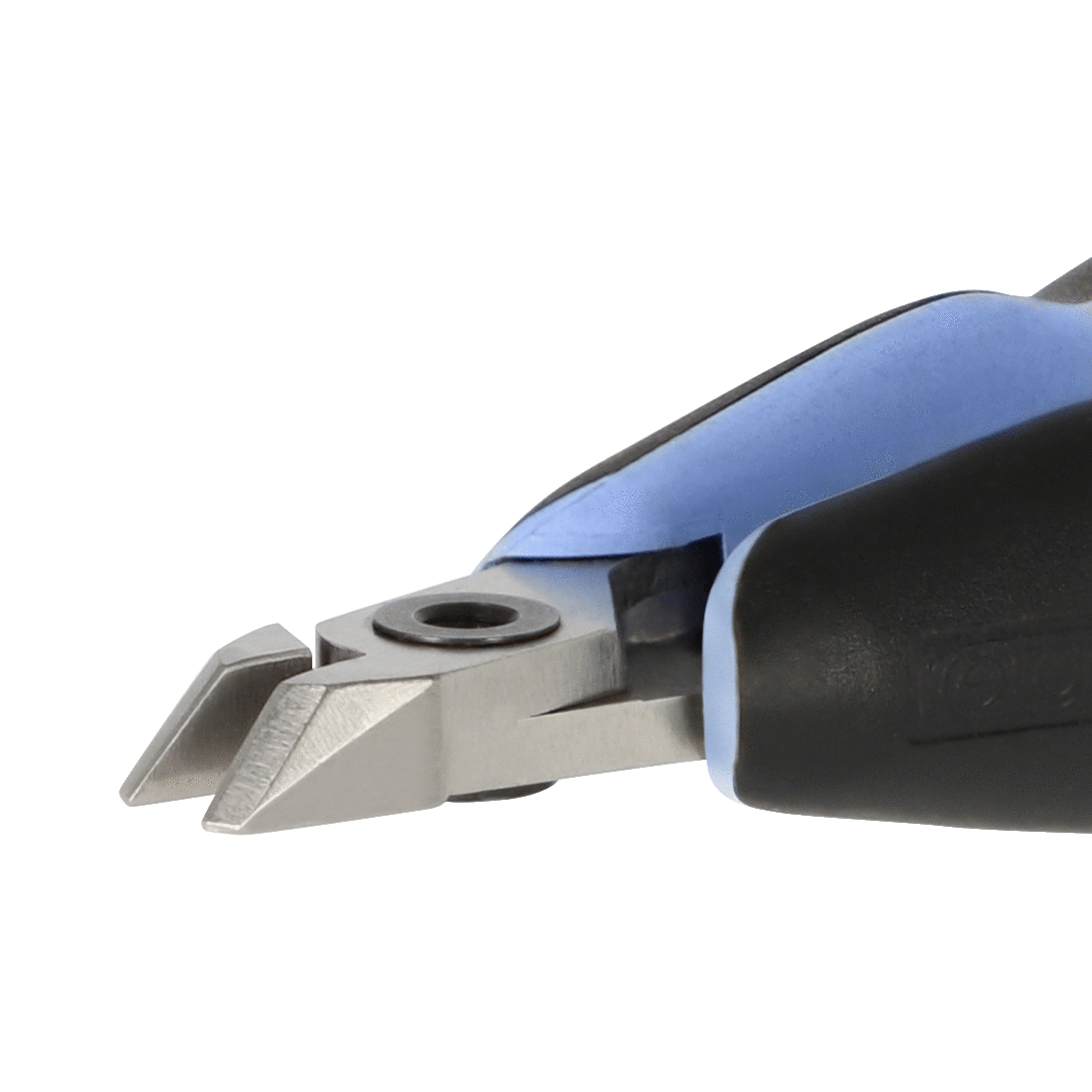 Lindström ERGO™ 精密 Chainmaille 扁斜嘴短嘴鉗，搭配合成手柄 RX7392 - 商品圖 7